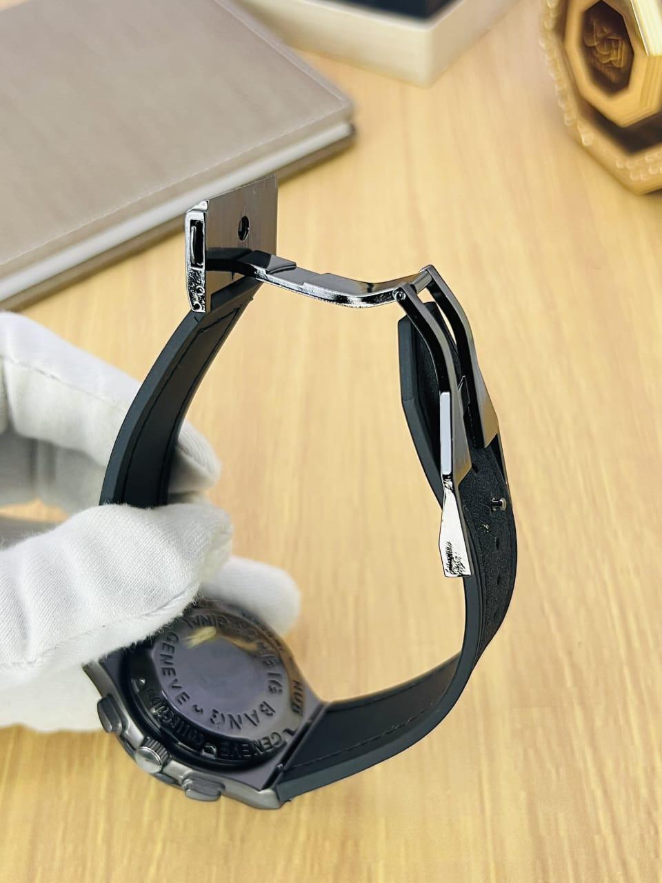 Hublot Silicone Leather Watch – Master Lock