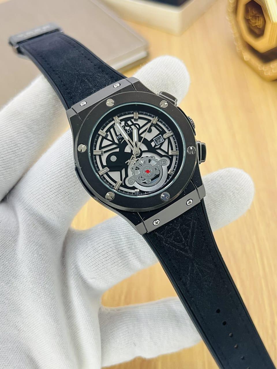 Hublot Silicone Leather Watch – Master Lock