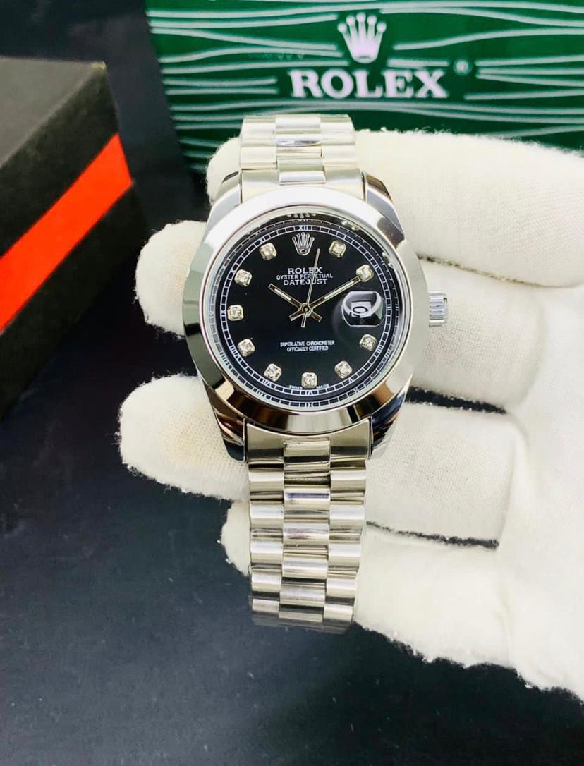 Rolex Steel Watch – Date