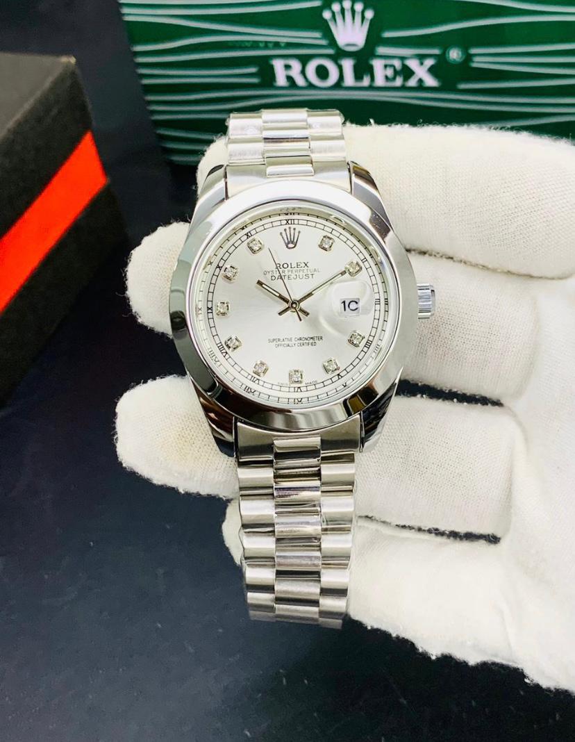 Rolex Steel Watch – Date