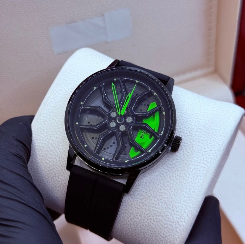 Wheel Silicone Magnetic Watch